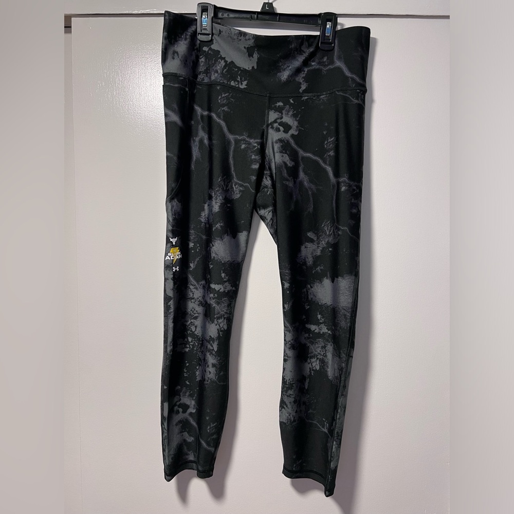 Under armor project rock black Adam leggings
